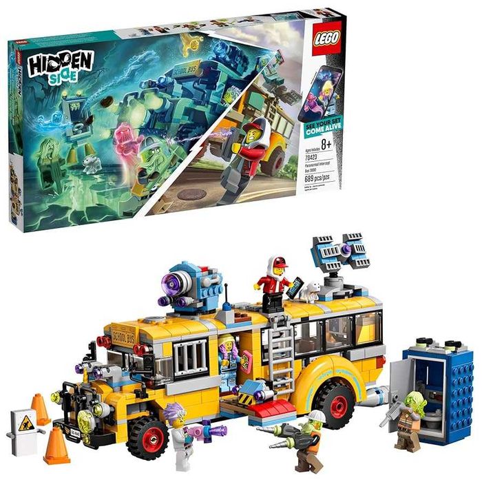 Autobuz paranormal Intercept 3000 (70423)  plus cimitrul- LEGO Hidden