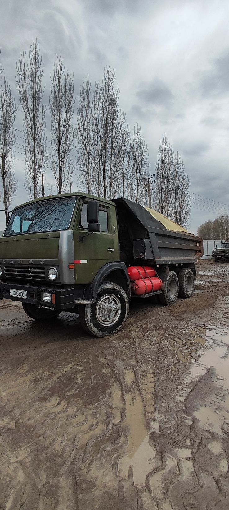 Kamaz samasval xizmatiКлинес,кум,шебен,кампот,блуга