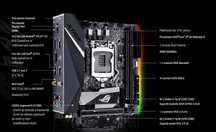 Vand i5 8400 Rog Strix H370Itx 8gb