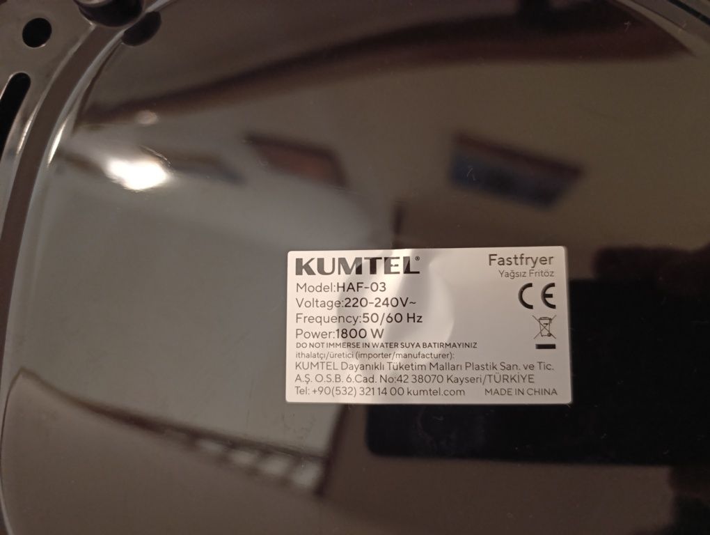 Airfryer  KUMTEL