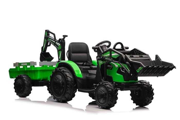 Детски Акумулаторен Трактор TOP-WORKER, 90W, 12V/10Ah, EVA гуми