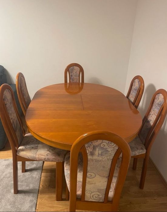 Set sufragerie,masă +6 scaune