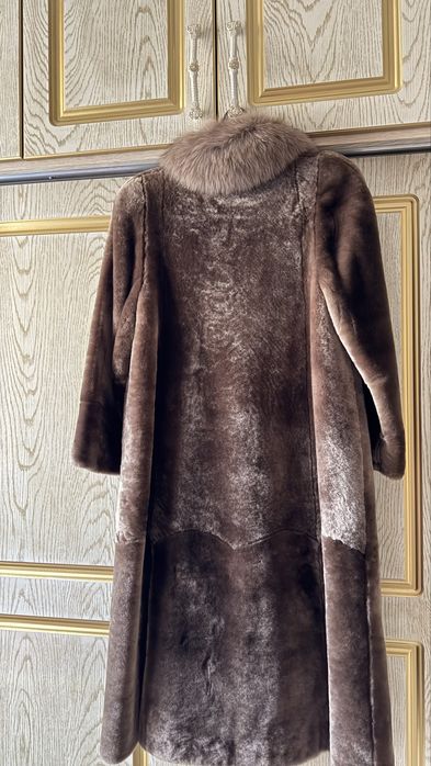 Шуба натуральная овчина новая