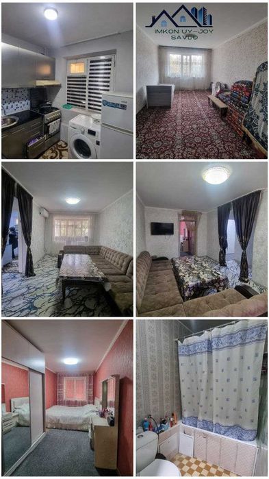 Квартира 3 хоналик сотилади