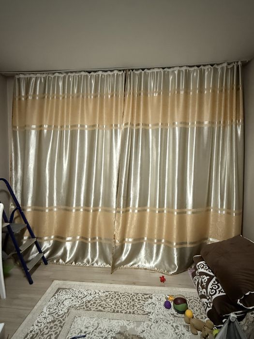 Шторы блэкаут 2 шт , высота 260, ширина каждая 2 метра
