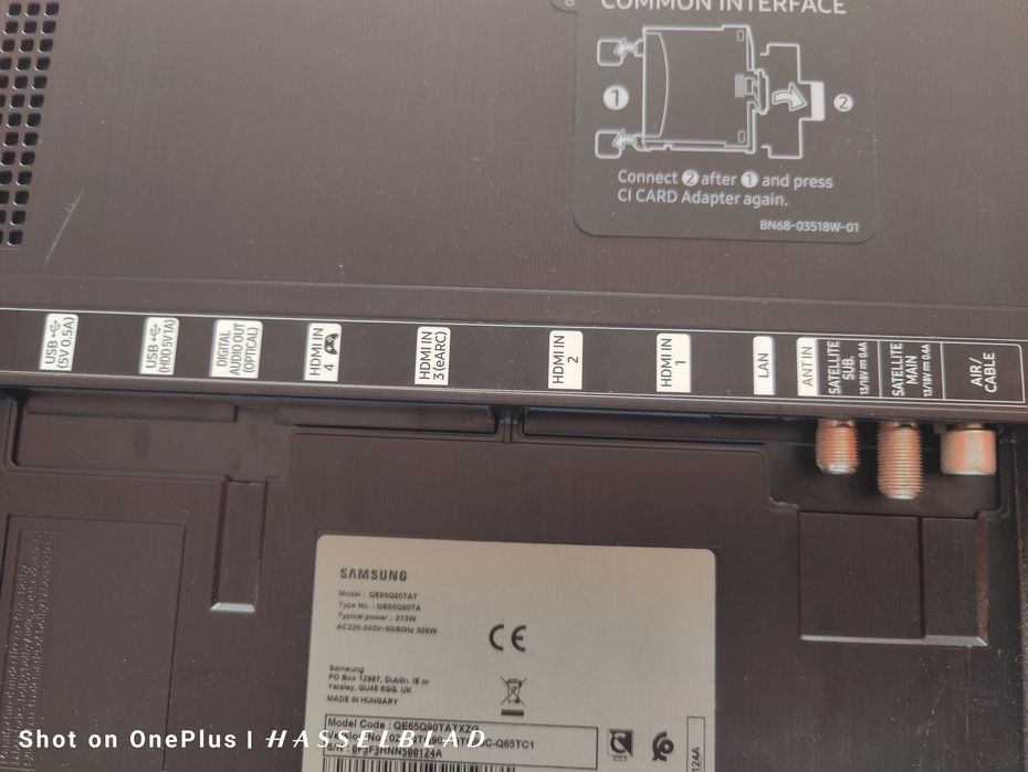 QLED телевизор 65 Инча SAMSUNG TV 4K 3840x2160 9 серия най-високия кла