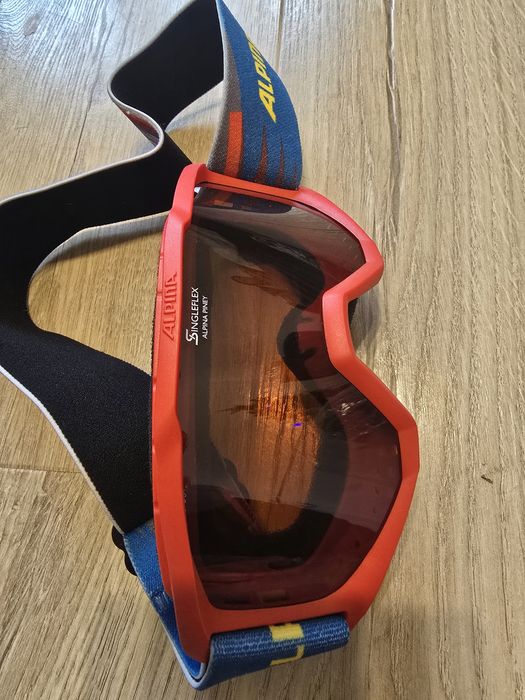 Ски каска Alpina с очила  Макуин Дисни