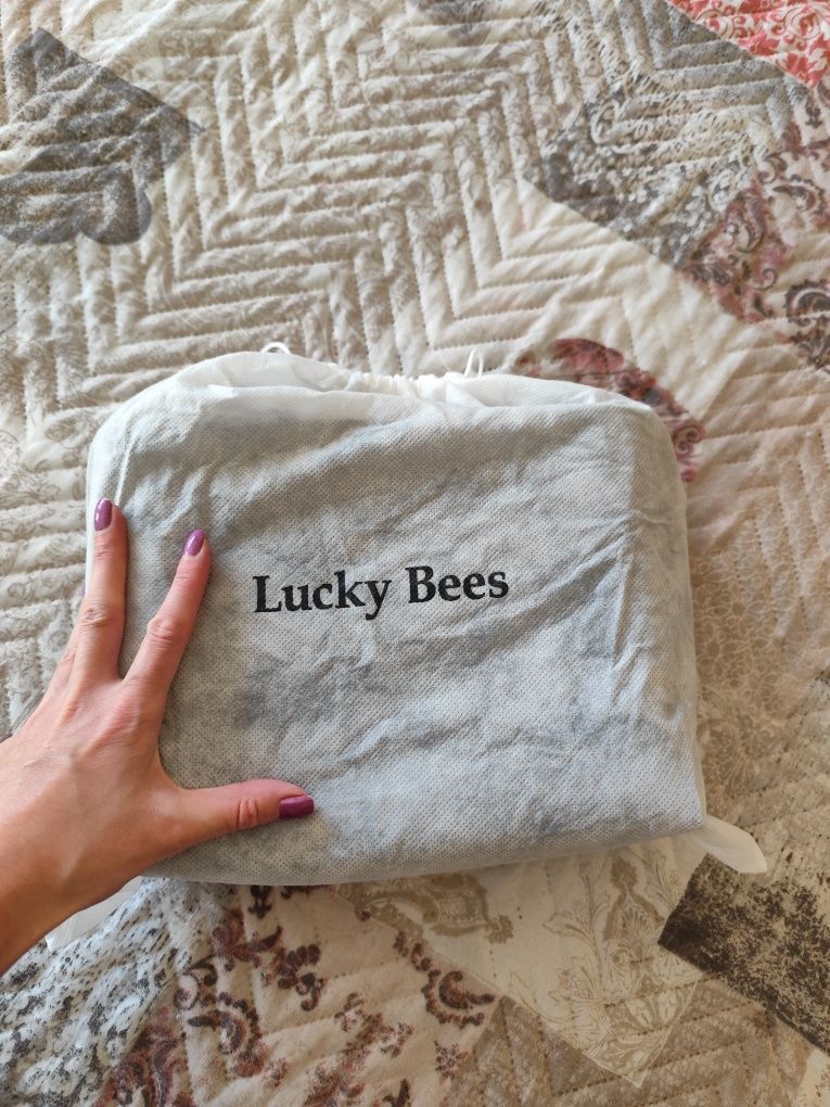 Дамска кожена чанта Lucky Bees