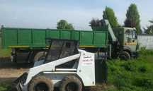 Mercedes-Benz camion basculat, 24 t , stare perfacta, macara 5t