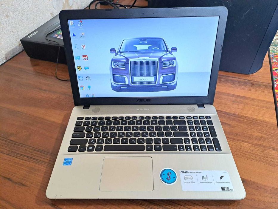 Продается идеальный ноутбук ASUS X541S/Озу 4Gb/HDD 500Gb/для офиса