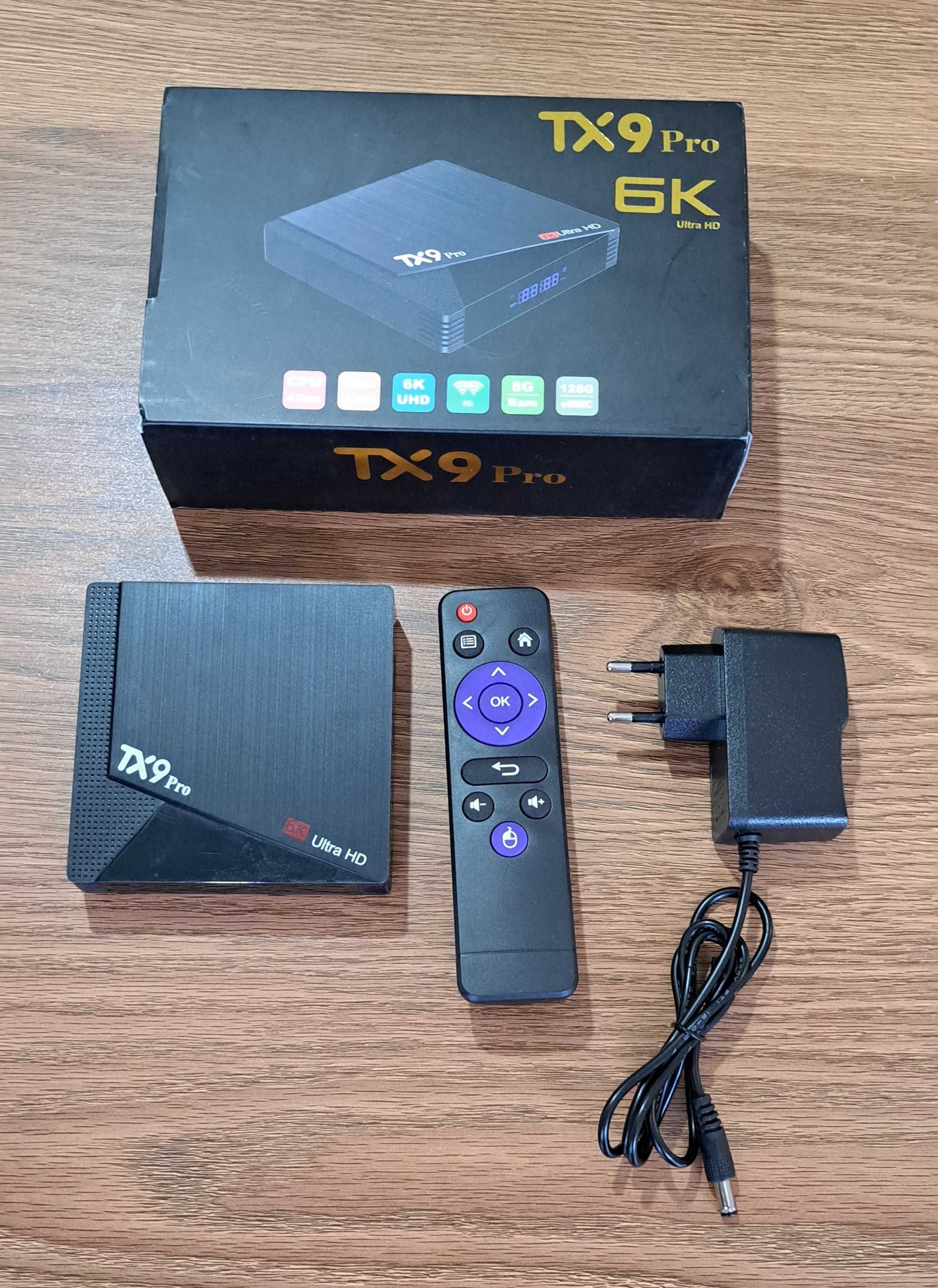 TV Box TX9 про 8GB RAM/128GB ROM на Android 12.1