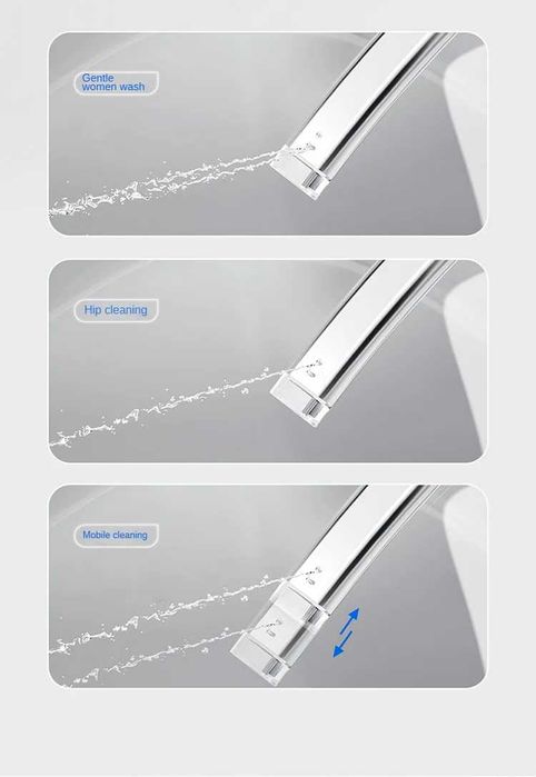 Мултифункционална слим смарт тоалетна с биде, подгрев, сушене, масаж
