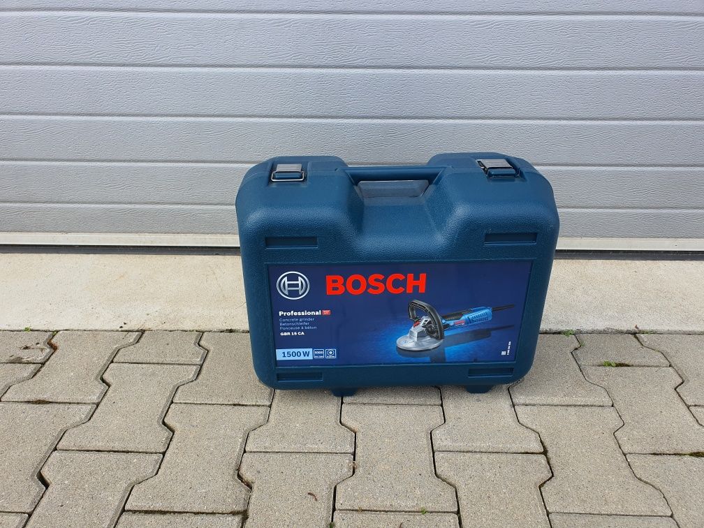 Bosch GBR 15 CA Masina  de slefuit beton 1500 W Nou 2024 Germany