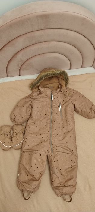 Costum-salopeta hidrofug 12-18 luni