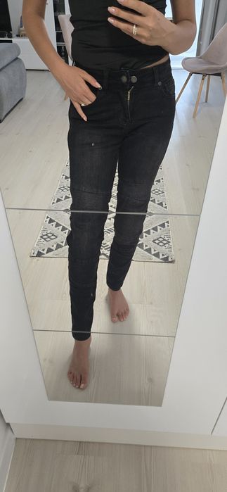 Blugi moto dama Ozone Agness 2 marimea S - 28