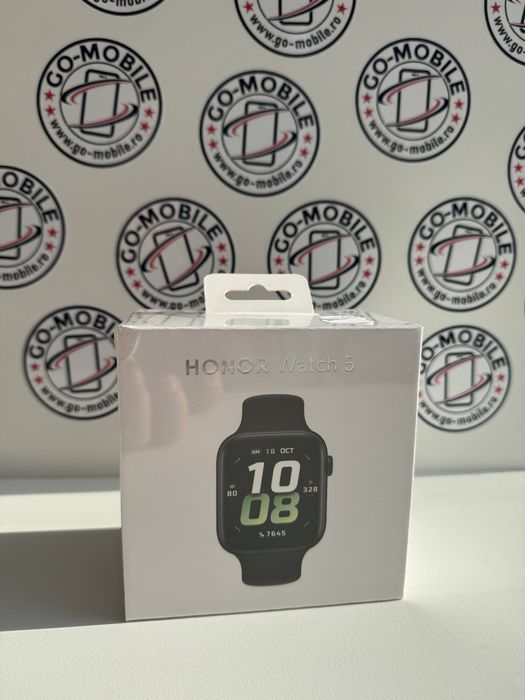 Honor Watch 5 - Negru - Nou - Sigilat - Garantie