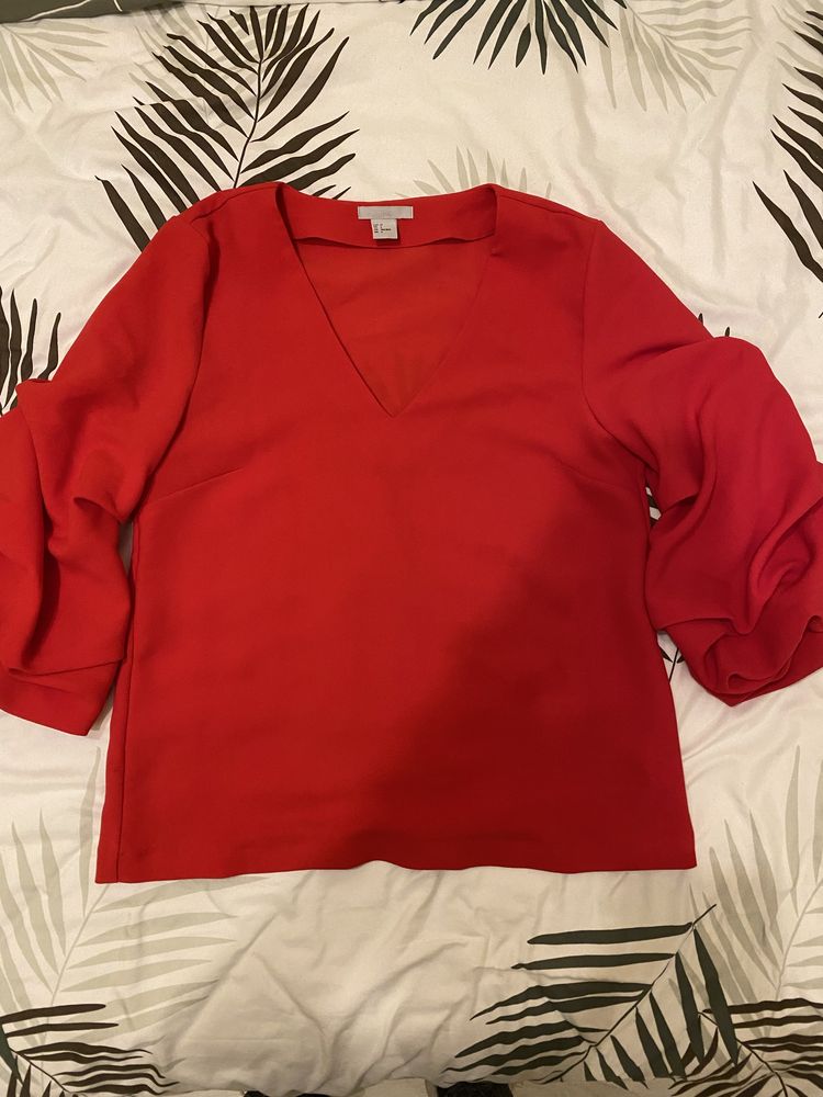Bluza rosie H&M marimea 34