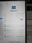 MacBook pro retina 16 intel i9 16gb ram 1tb touchbar