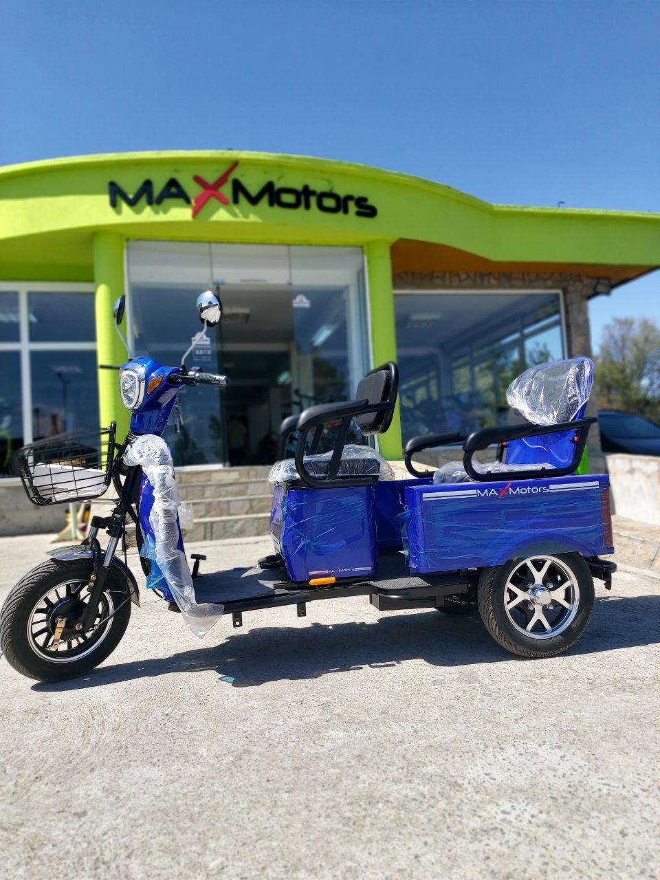 Електрически триколесен скутер,подходящ за разходки 1500w MaXmotors