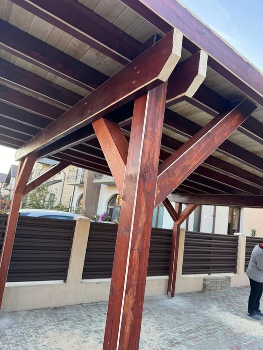 Terase / garaje auton