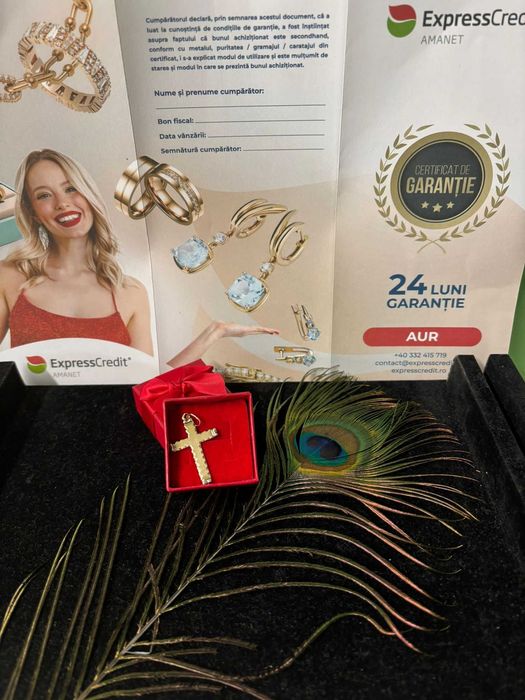 Medalion Aur 9K(B.59575.1) Garantie 2 ani 510 lei