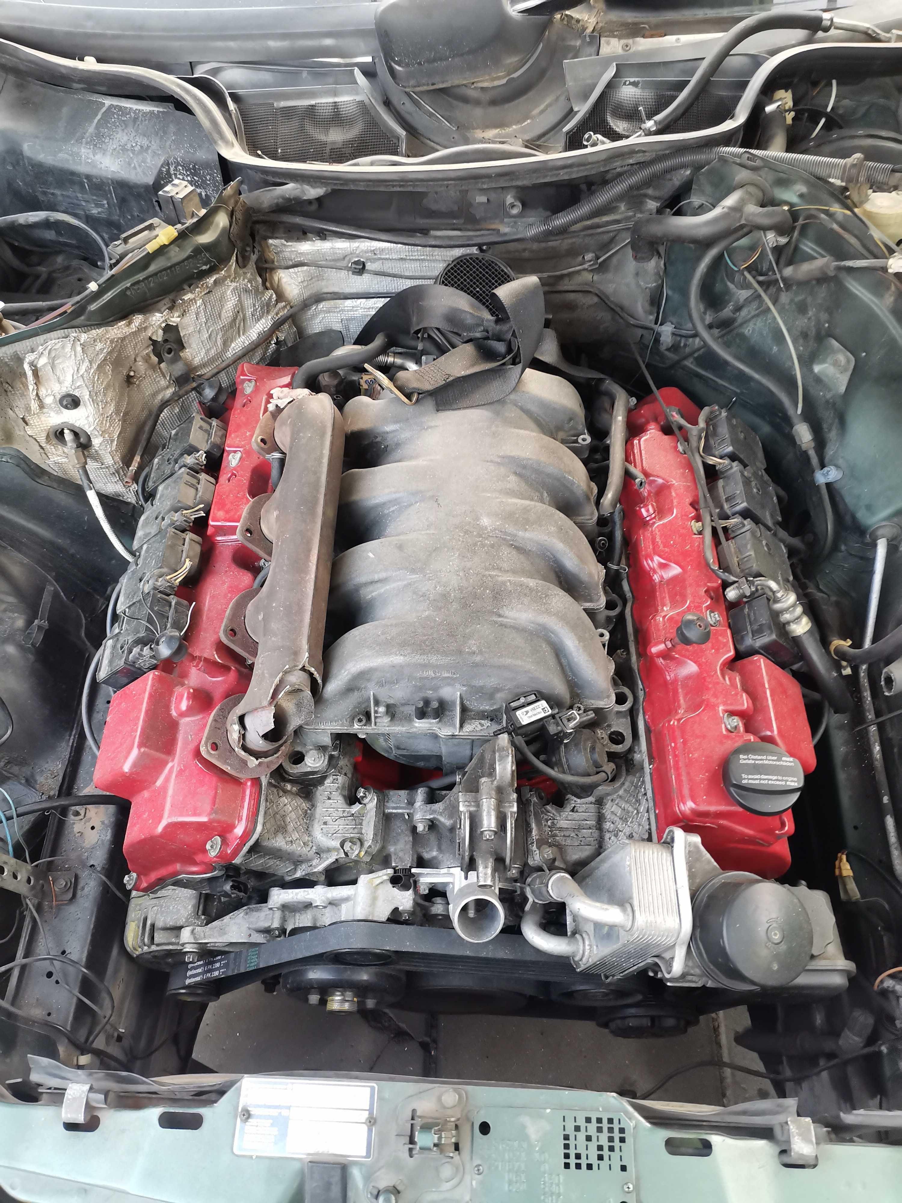 Мерцедес 124 Проект с m113 5.0 v8