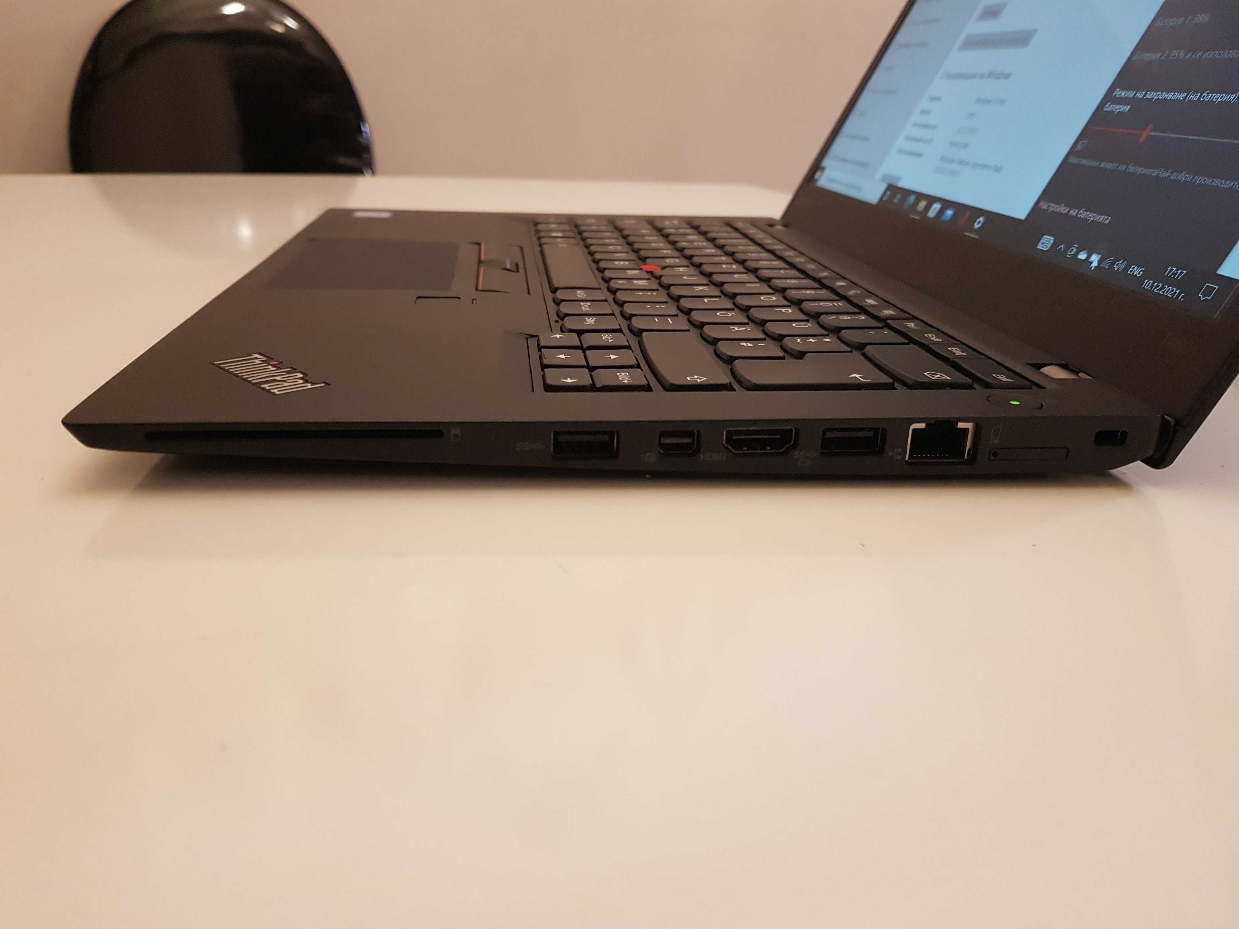 Lenovo ThinkPad T460S i7 12gb. ram/256 ssd/14 Full HD матов Win 10 Pro