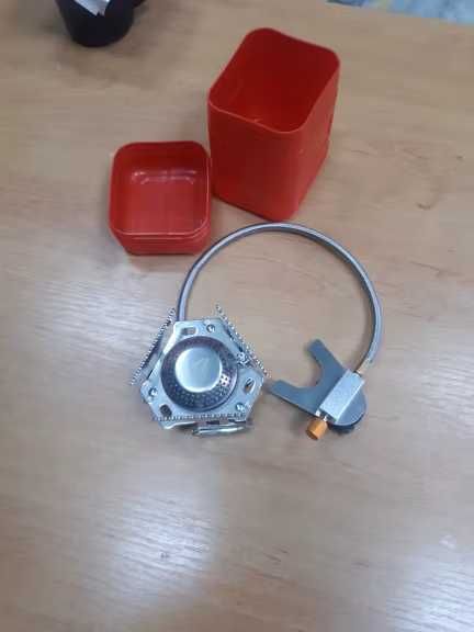 mini arzator  pe butelie gaz