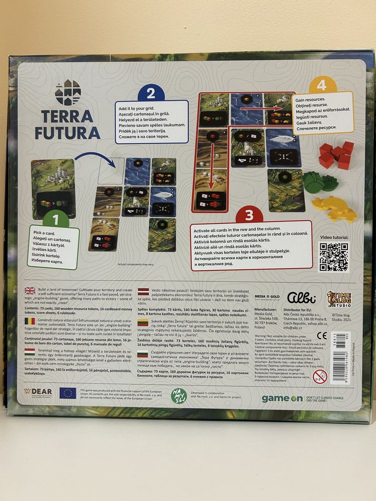 Настолна игра Terra Futura - семейна
