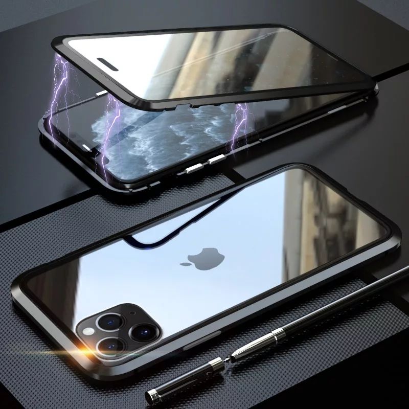 Двоен Магнитен Кейс за Apple iPhone 11 / 11 Pro / Max 360 Градуса