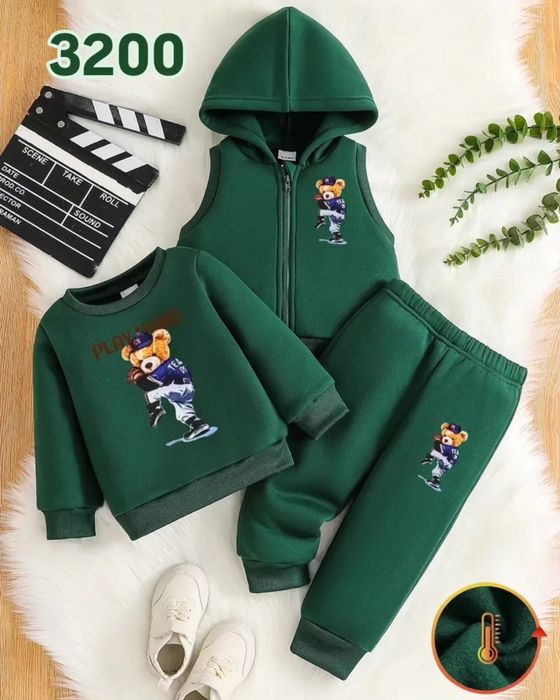 Детская одежда тройка 3500тг+бесплатные подарочки