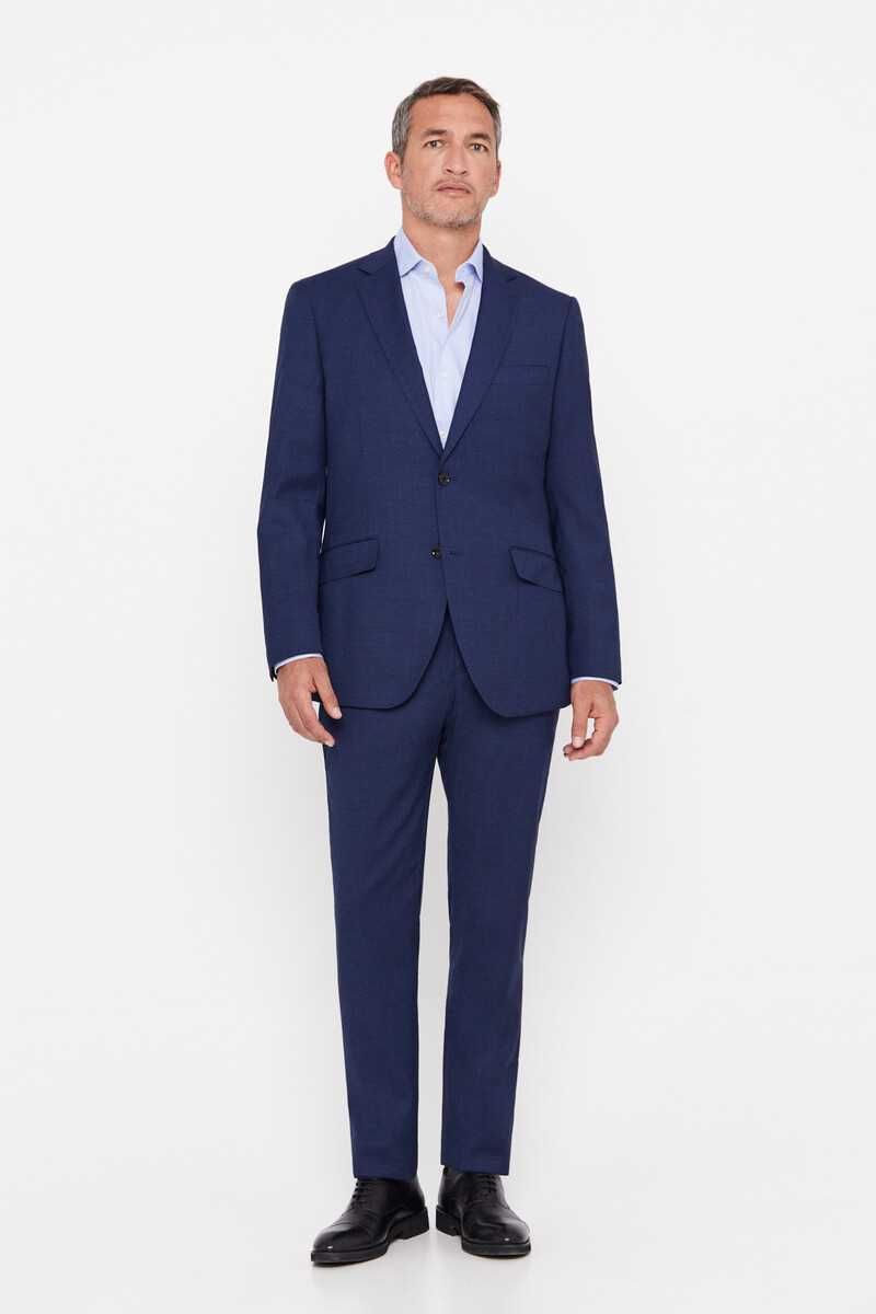 Sacou blazer slim 46 S de lux Pedro Del Hierro NOU lana super 130's