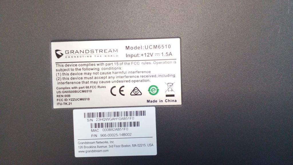 IP АТС Grandstream 6510 - IP-видеотелефоны