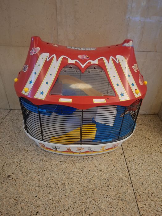 Cușcă hamsteri circus stare perfectă 200lei