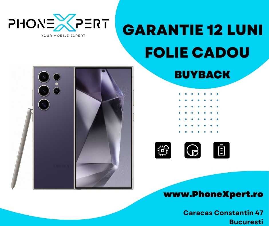 Samsung S24 Ultra 512GB Titanium Violet  Garantie PhoneXpert.ro #12820