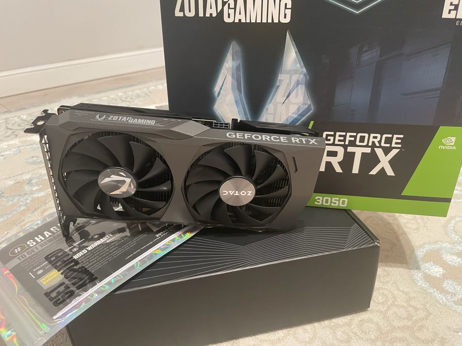 Видеокарта ZOTAC Gaming RTX 3050 ECO ZT-A30500K-10M 8 Гб