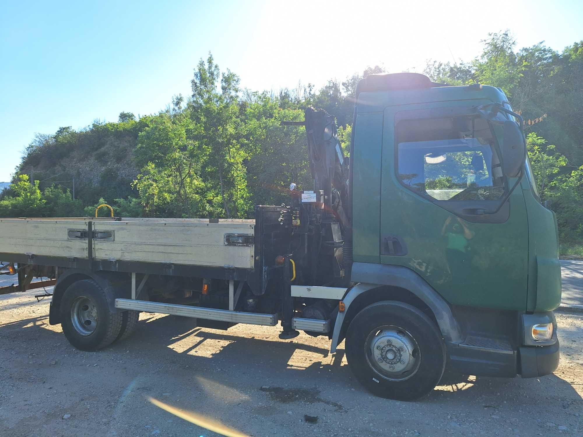 Камион с кран Daf