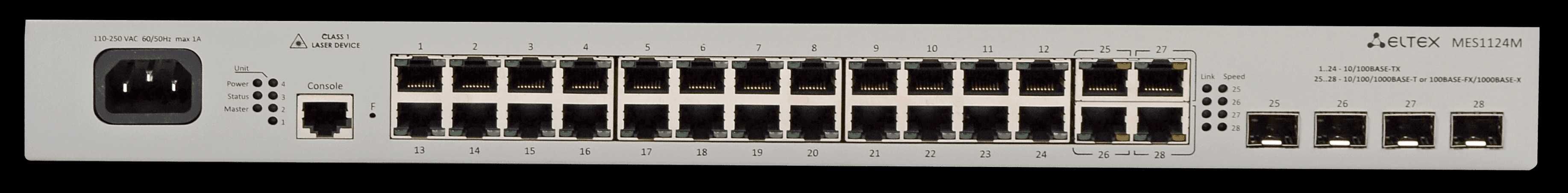 Eltex Ethernet-коммутатор, модель: MES1124M AC