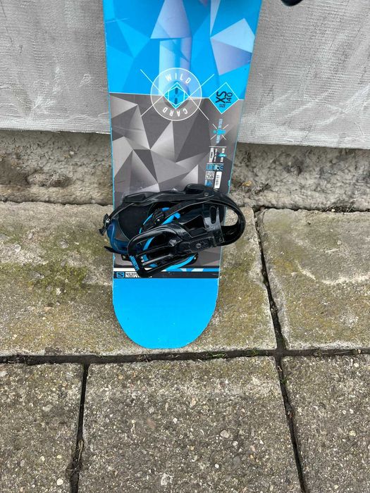 Placa snowboard Salomon Wild Card 140cm cu legaturi Salomon