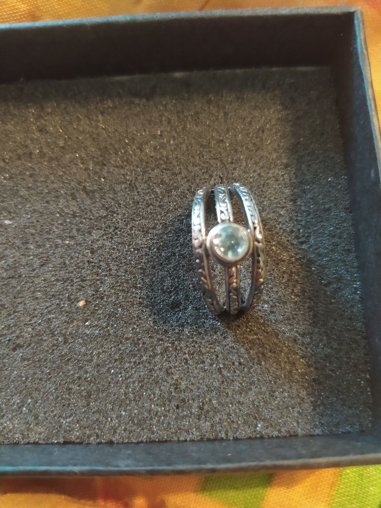 Сребро пръстени обеци