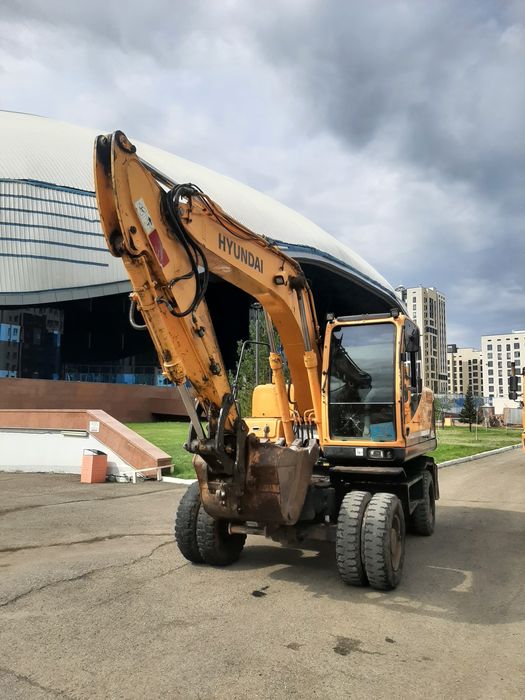 Услуги колеснового эксковатора узкий ковш гидромолот работаем 24/7