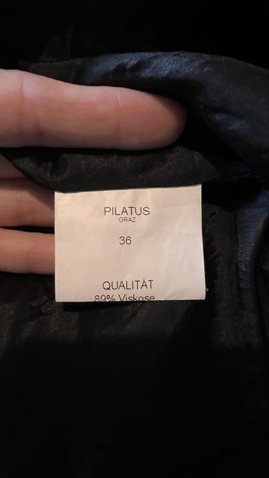 Sacou  negru cambrat (blazer)