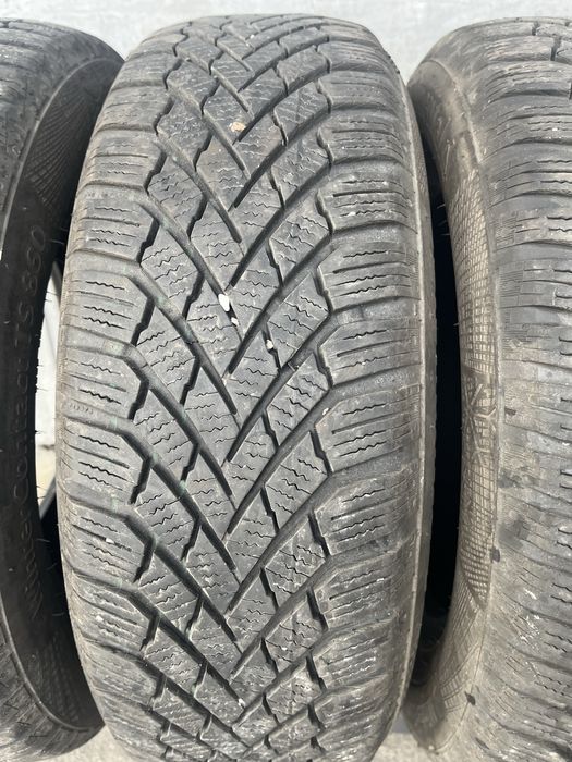 4 бр. зимни гуми 175/65/14 Continental 6 mm DOT 2917