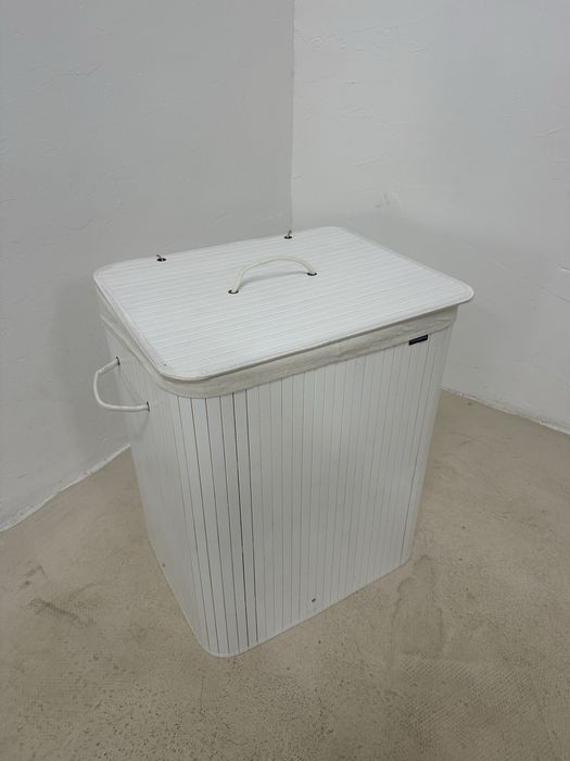 Бамбуков кош за пране SONGMICS, 120, 2 отделения