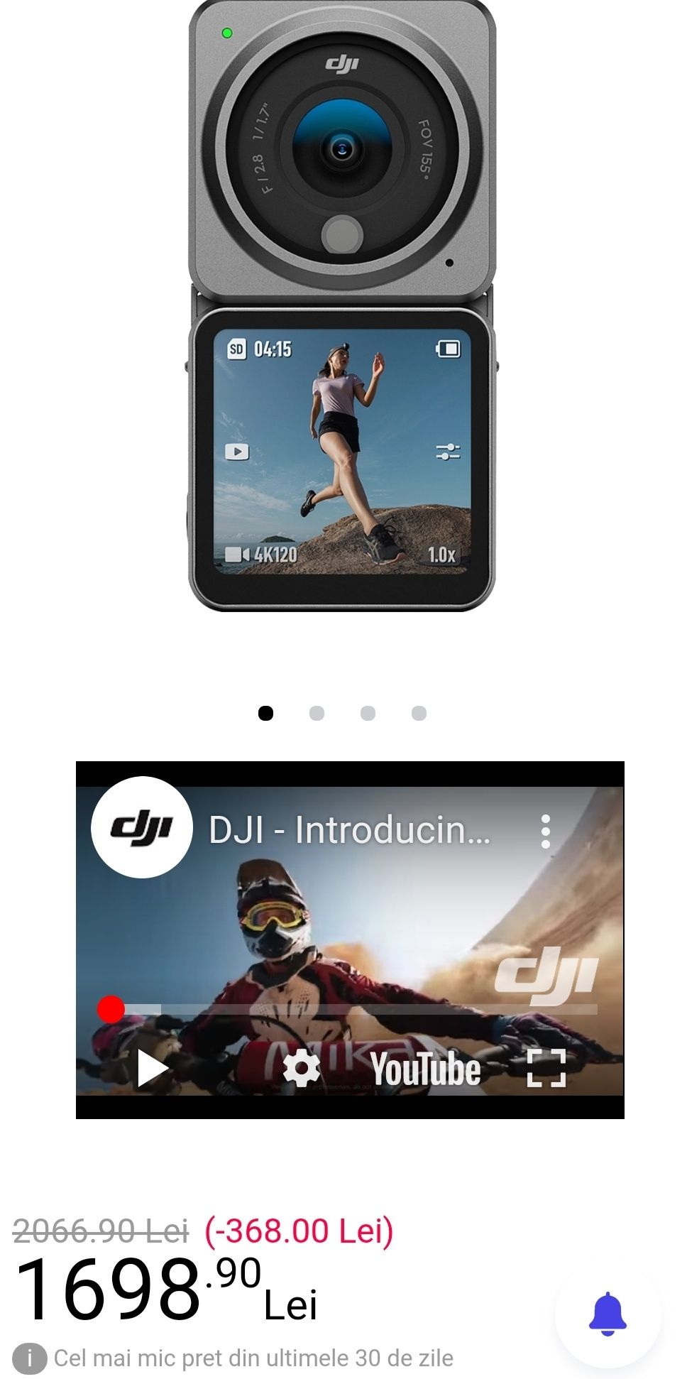 DJI Action 2 Camera Dual-Screen Combo