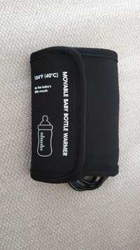 Încălzitor biberon pentru auto, USB, negru