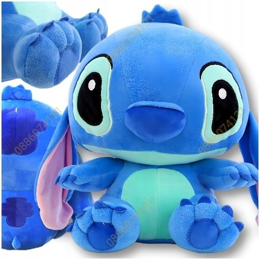 Голяма плюшена играчка Стич, Лило и Стич плюшени играчки Stitch Lilo