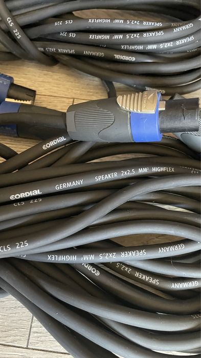 Cablu Profesional Germania pt Boxe cu Mufe 15 m