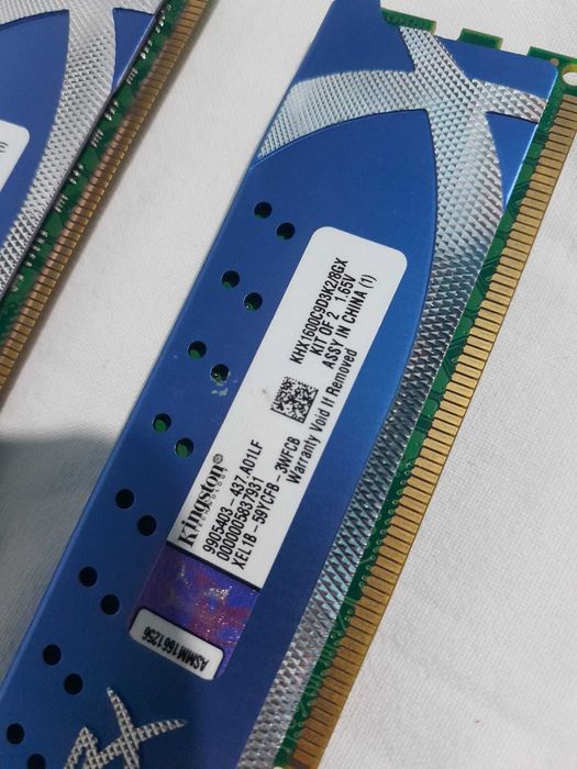 Memorie Kingston HyperX Genesis 8GB (2x4GB), DDR3, 1600MHz, CL9, 1.65V