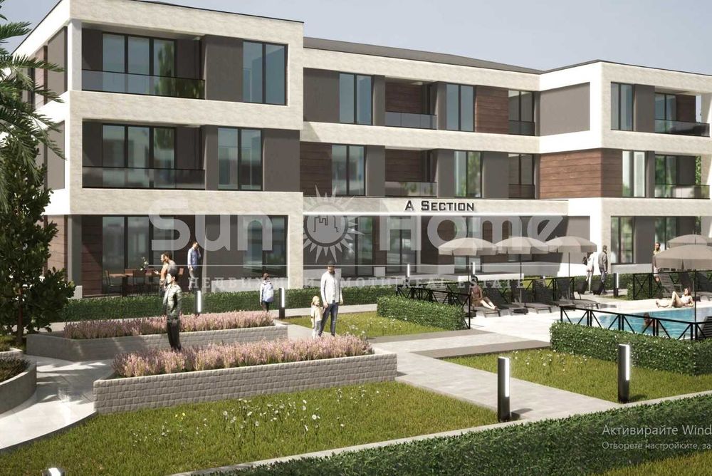 Тристаен апартамент със собствен двор в SKY LIFE COMLEX SVILENGRAD